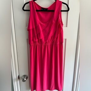 Coral pink sleeveless dress size M